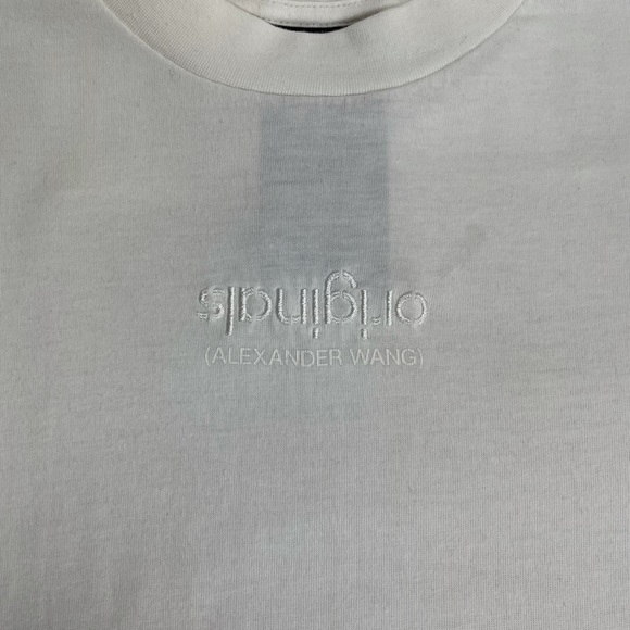 Adidas Original Alexander Wang contract short sleeve tee shirt - Picture 6 of 7